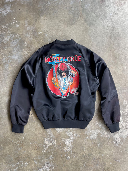 '83 Motley Crue Allister Feind Satin Bomber